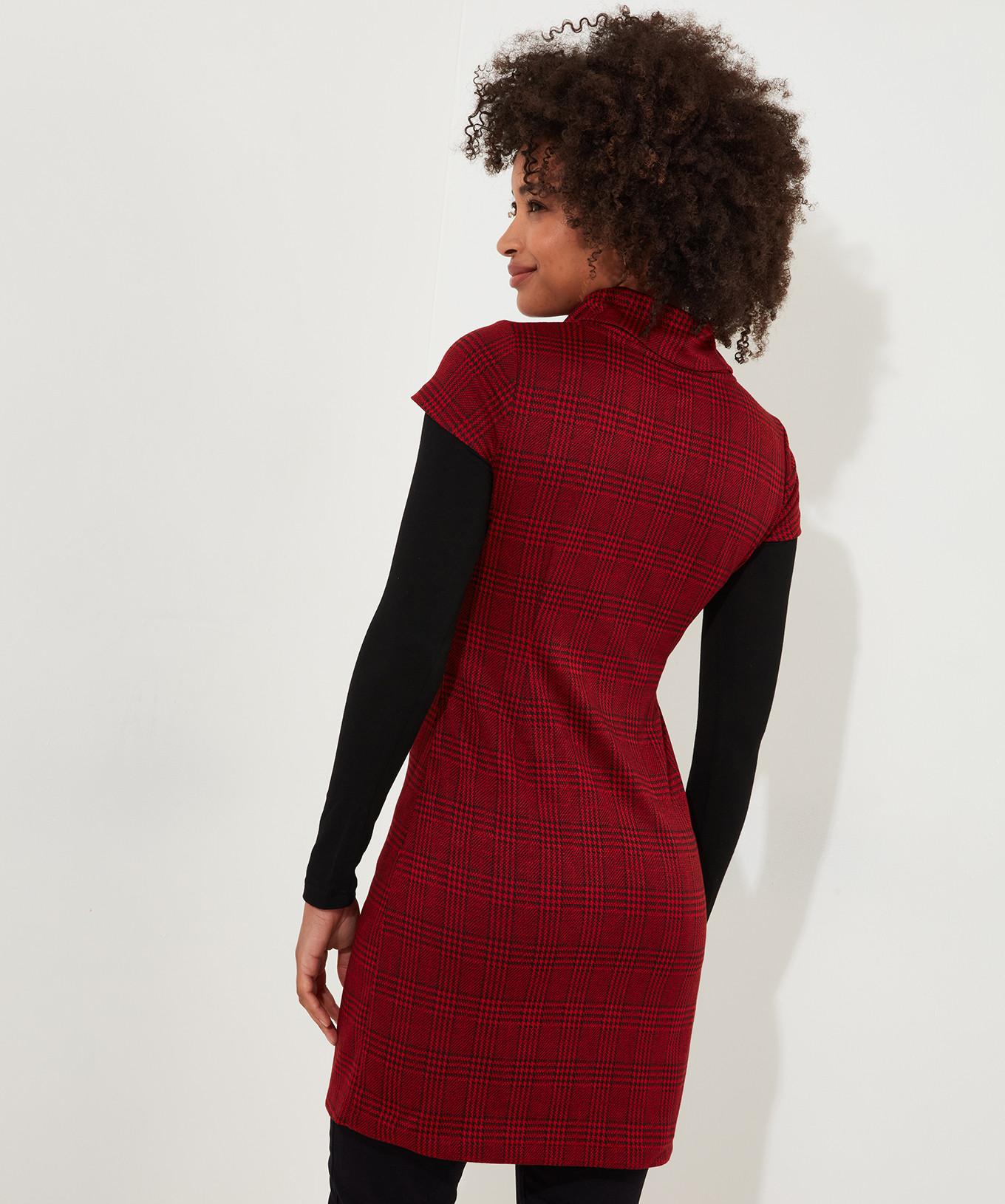 Joe Browns Jacquard Karo Rollkragen Tunika  