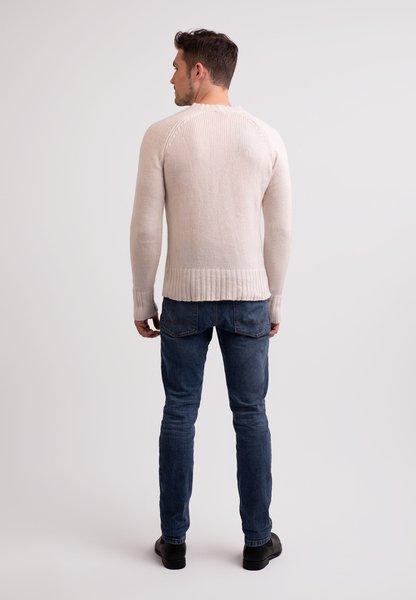 CASH-MERE.CH Pull Col V Cachemire Recyclé  