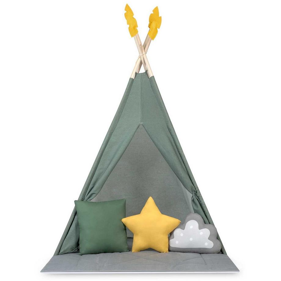 B2X  Kinder-Tipi-Zelt NK-406 Nukido – Grün 