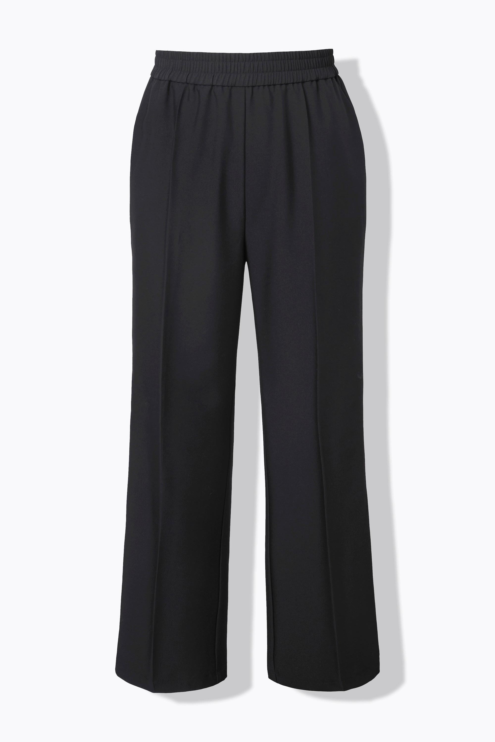 Studio Untold Pantalon Straight Wide Legs Bandes Fantaisies  