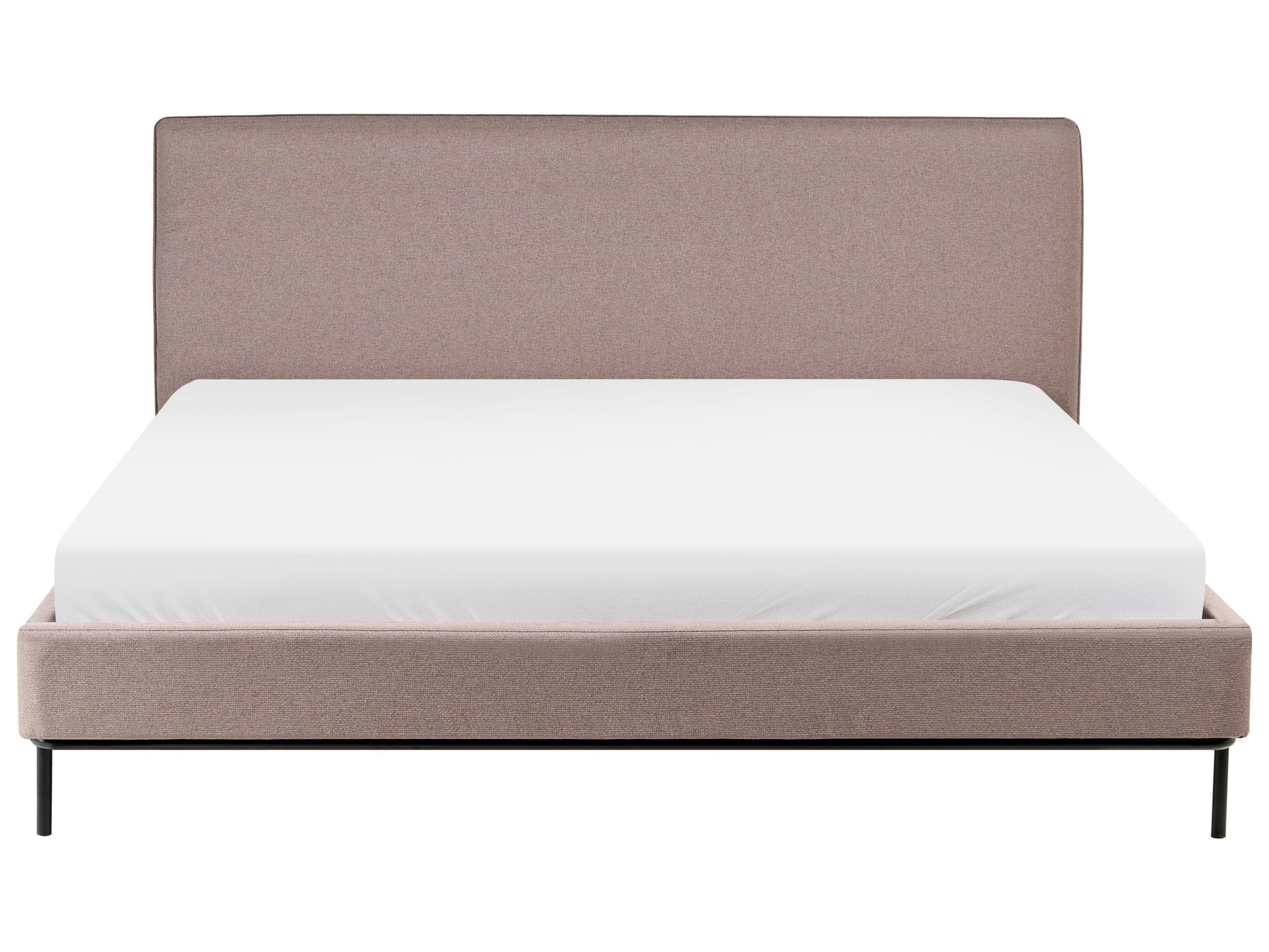 Beliani Letto en Tessuto Minimalista CORIO  