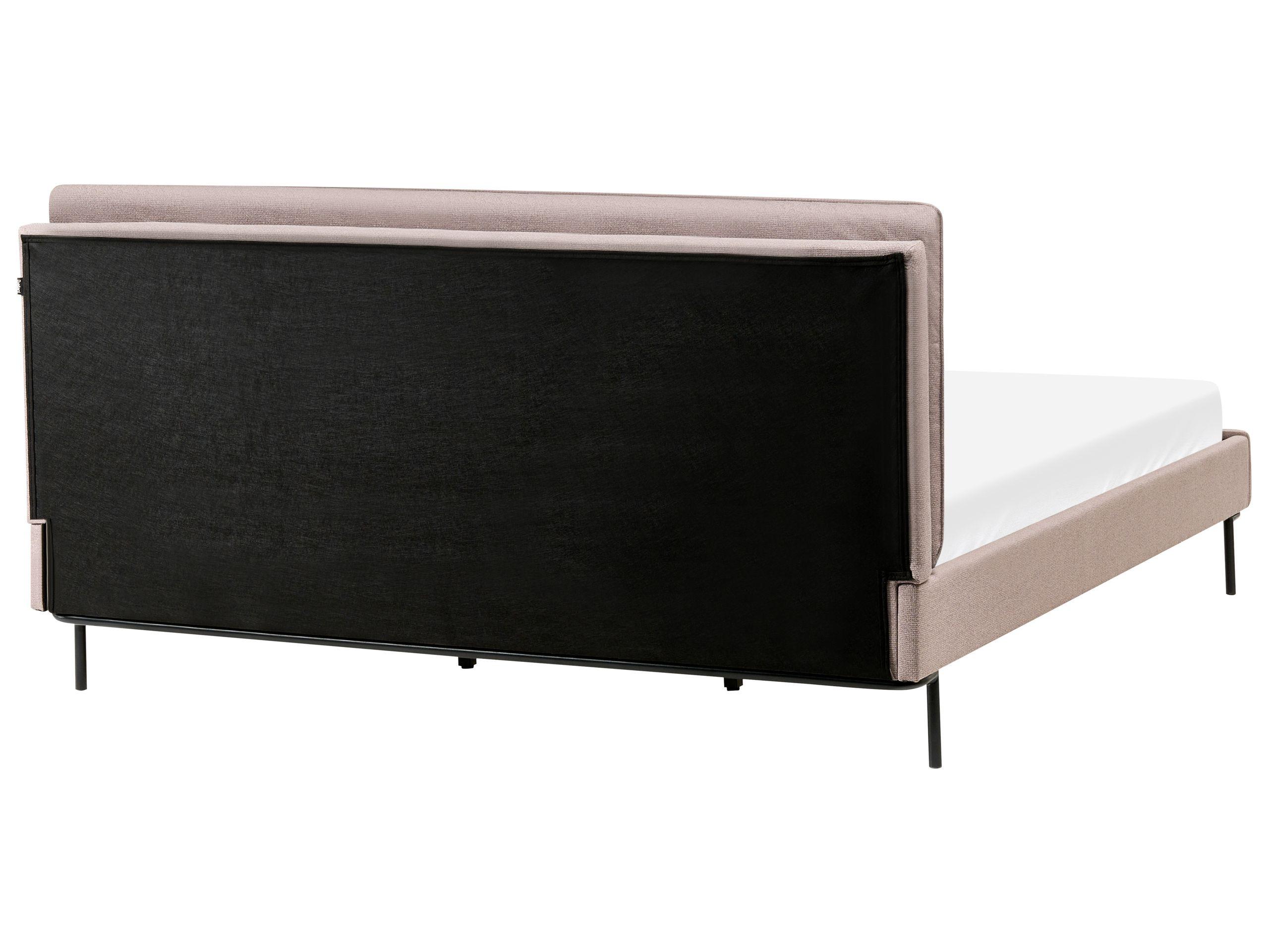 Beliani Letto en Tessuto Minimalista CORIO  