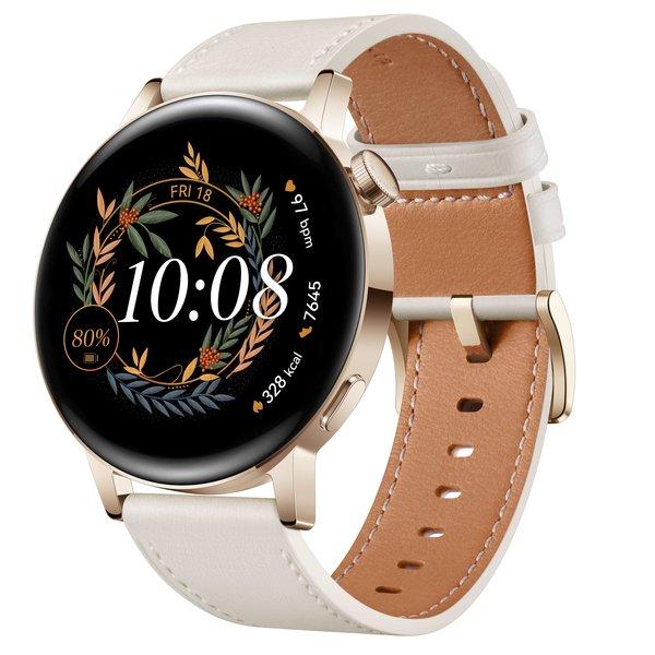 HUAWEI  WATCH GT 3 3,35 cm (1.32 Zoll) AMOLED 42 mm Gold GPS 