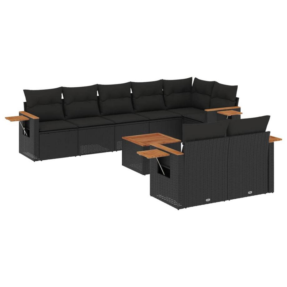 Garten sofagarnitur poly-rattan