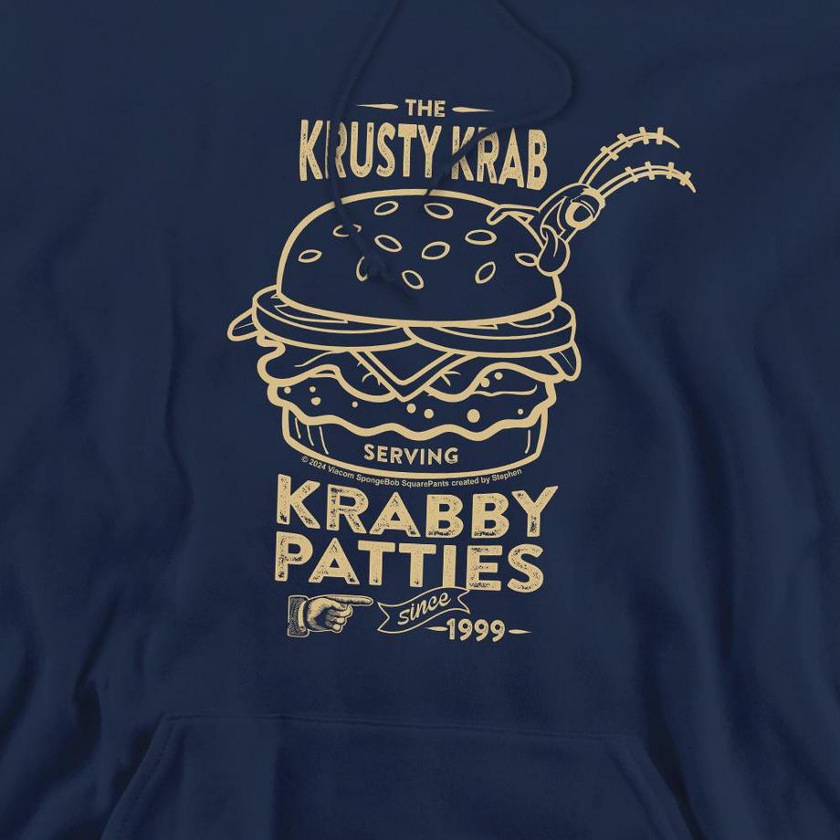 Nickelodeon Sweat à Capuche Krusty Krab Shock Mono  