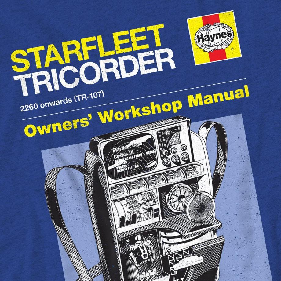 Star Trek Tricorder Owners' Workshop Manual T-Shirt  