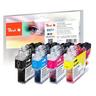Peach  Spar Pack Tintenpatronen kompatibel zu  LC-3211VALP 