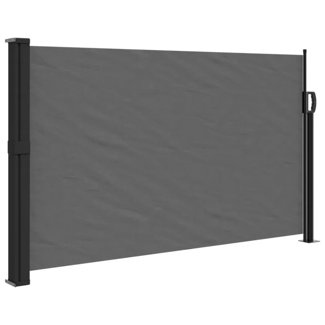 Tenda Da Sole Laterale Retrattile Antracite 120x500 Cm