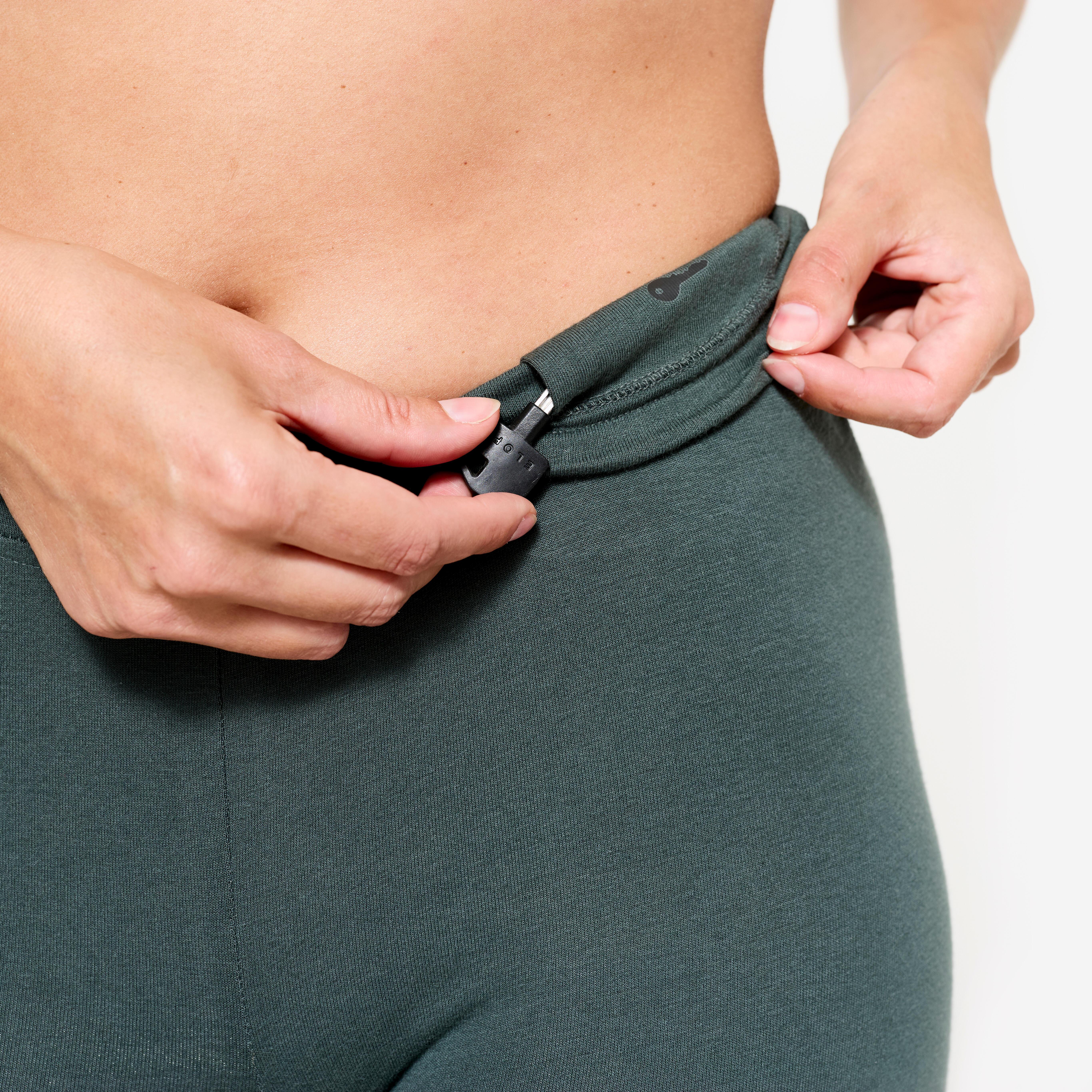 DOMYOS  Leggings  Slim Fit Baumwolle 