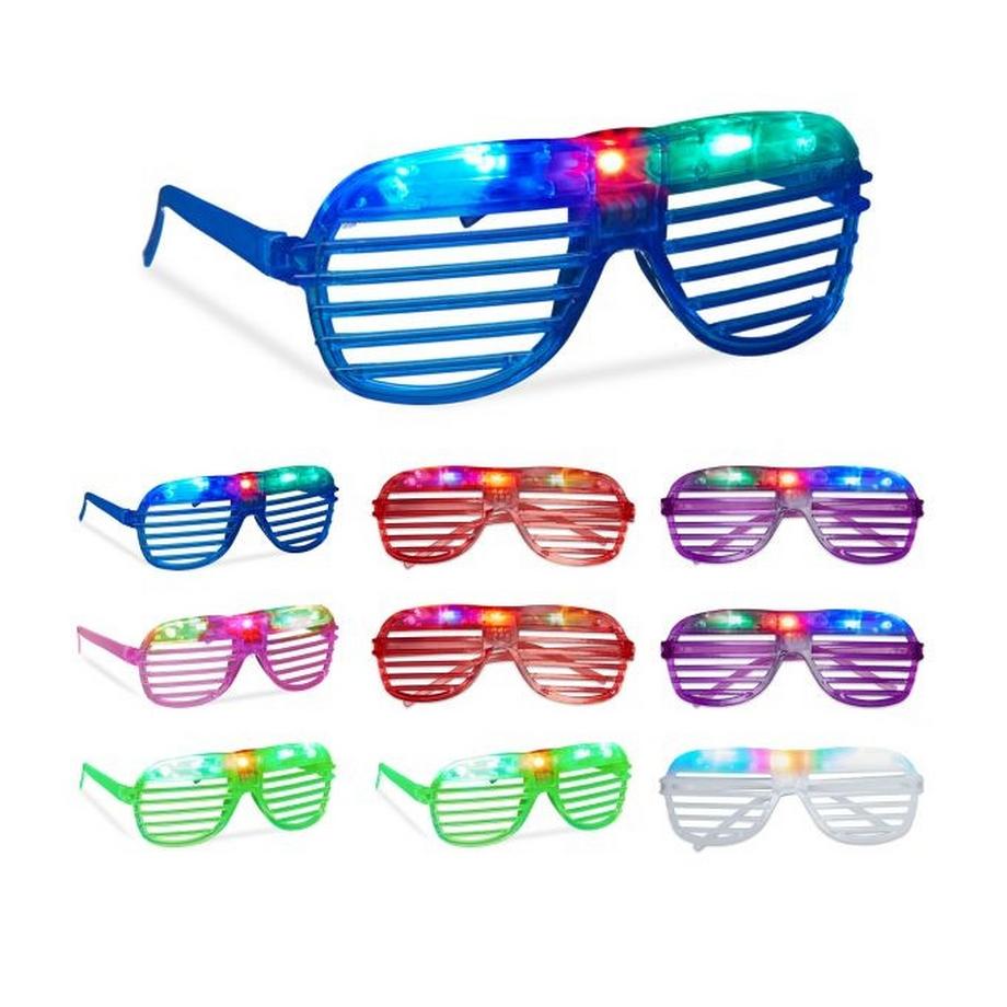 B2X Lunettes LED Lot de 10  