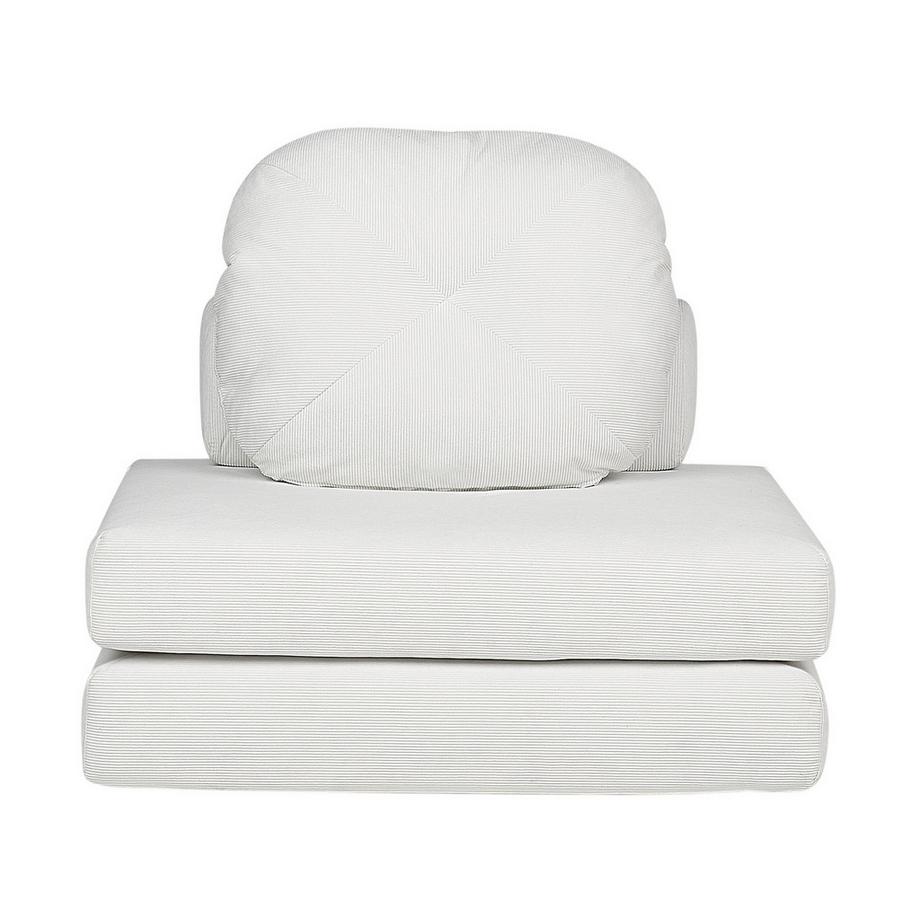 Beliani Divano letto en Velluto a coste Moderno OLDEN  