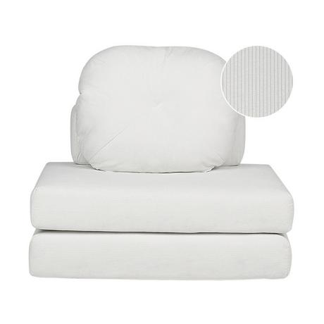 Beliani Canapé-lit en Velours côtelé Moderne OLDEN  