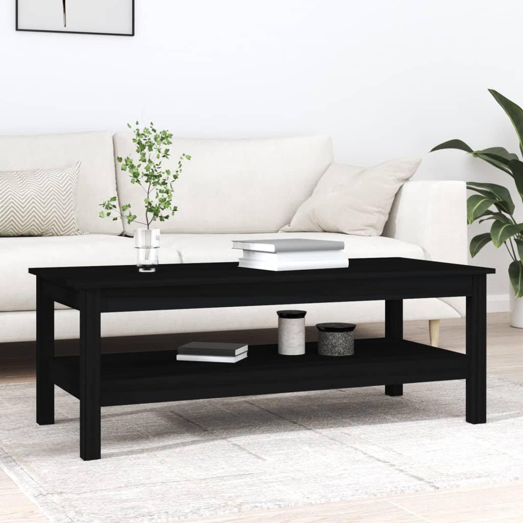 VidaXL Table basse bois de pin  