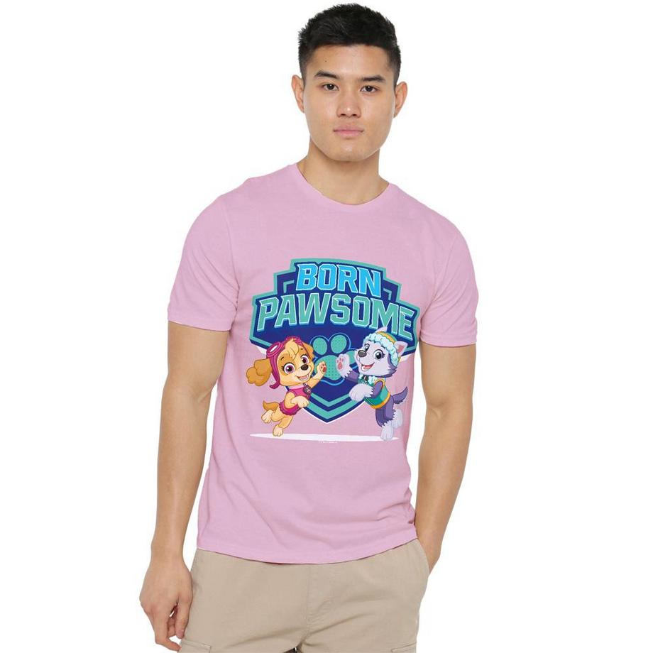 PAW PATROL  T-ShirtMotif Stella Et Everest Born Pawsome 