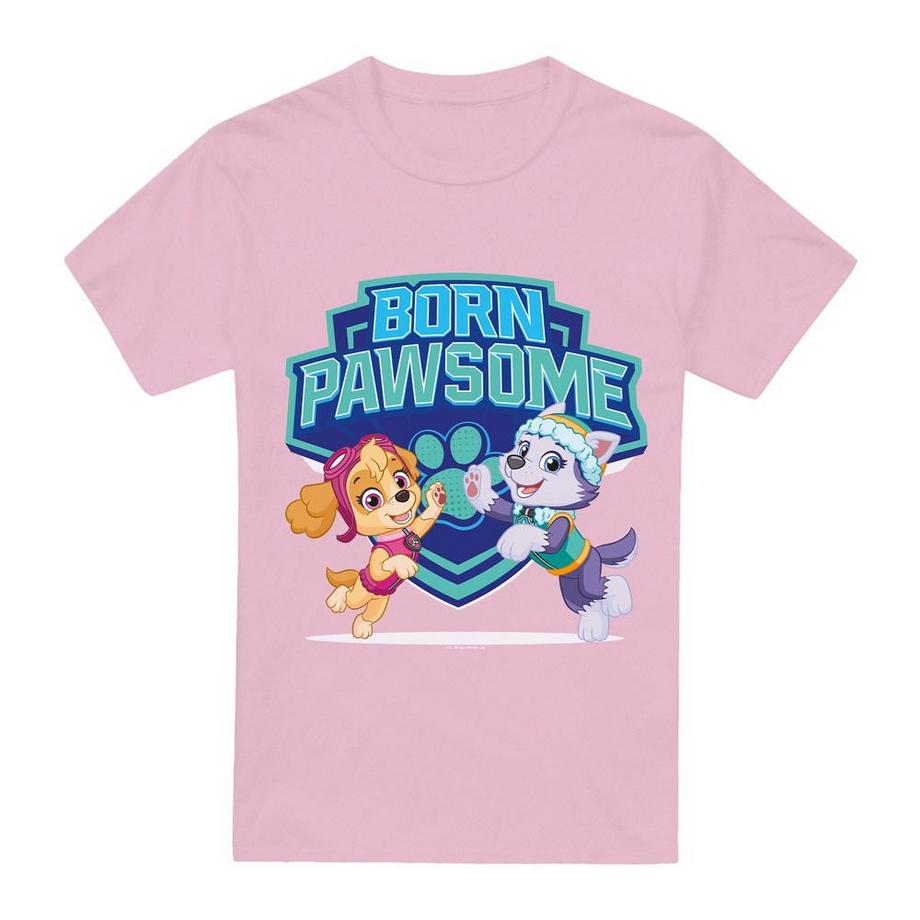 T-ShirtMotif Stella Et Everest Born Pawsome