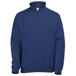 AWDis Felpa Pullover con Cerniera sul Collo  
