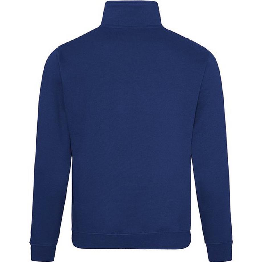 AWDis Sweatshirt Pullover mit Reissverschluss am Kragen  