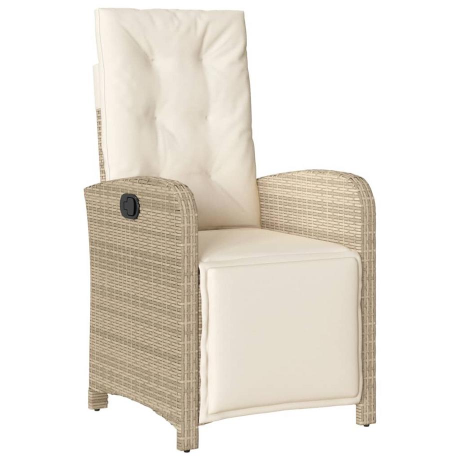 VidaXL Gartensessel verstellbar poly-rattan  