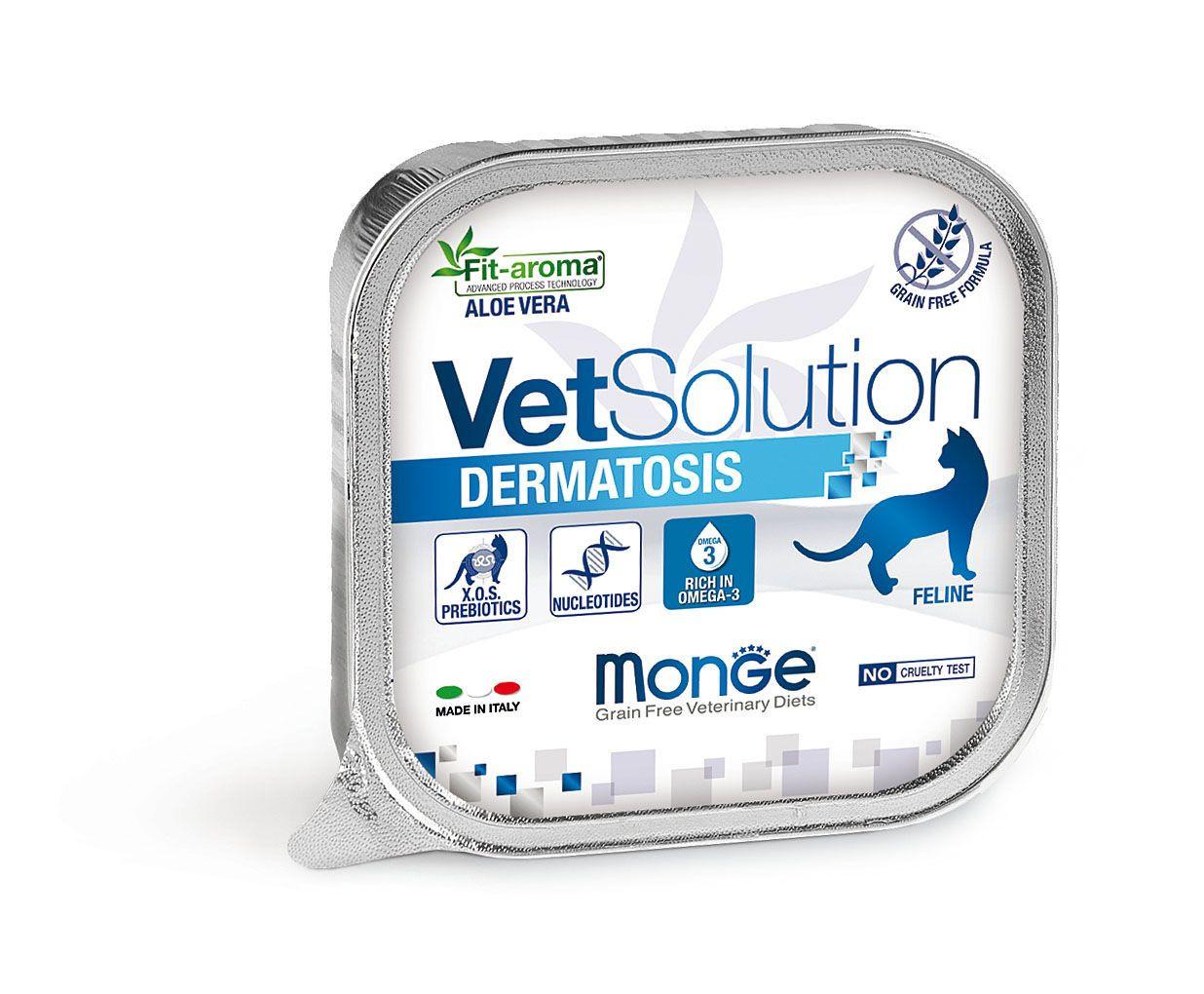 Monge  Vetsolution Katze Dermatose - Multipack 