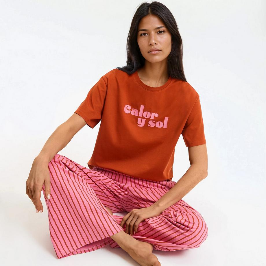 La Redoute Collections Pyjama en jersey de coton  