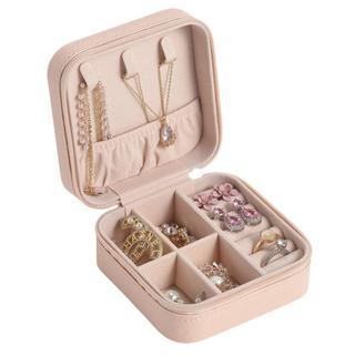 BINS AND BOXES  Coffret à bijoux TRAVEL - Rose 