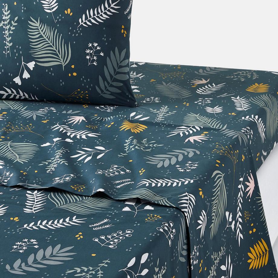 Drap plat percale de coton