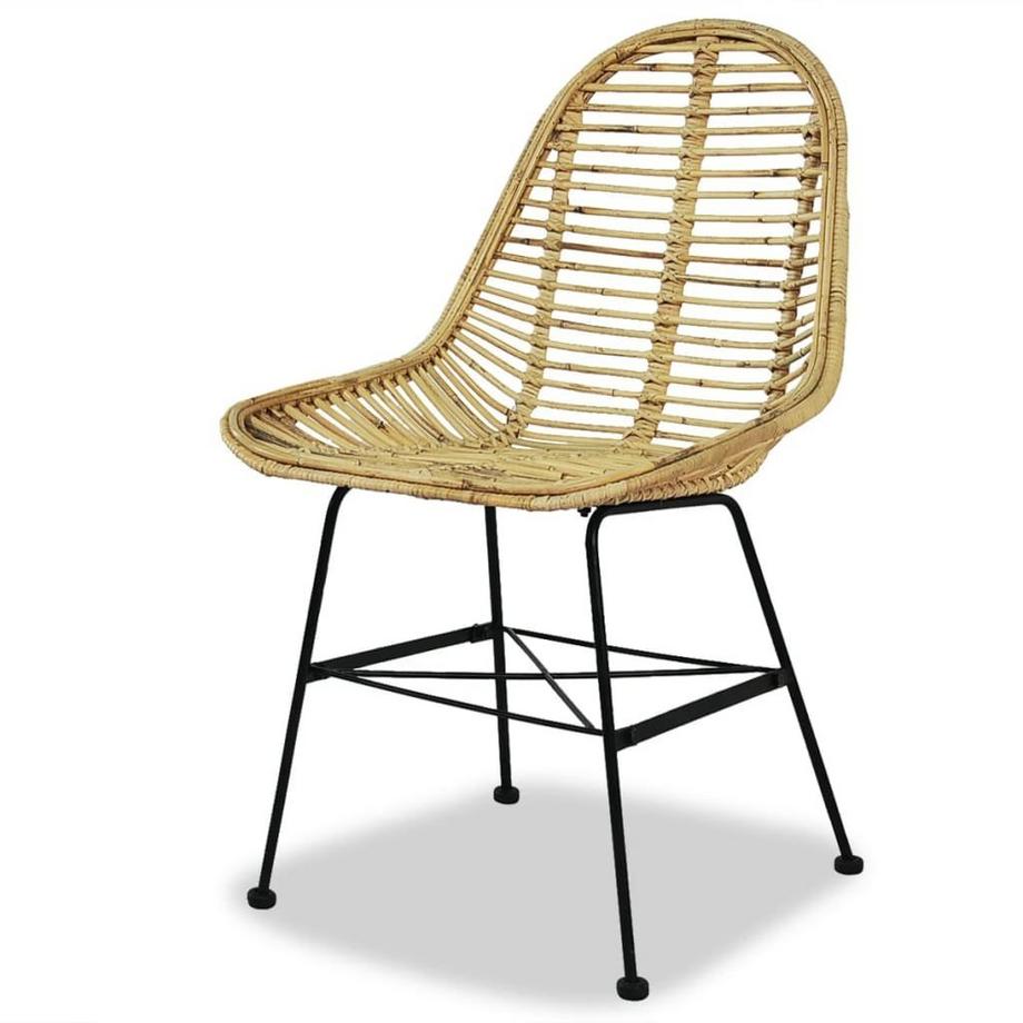 VidaXL Esszimmerstuhl rattan  