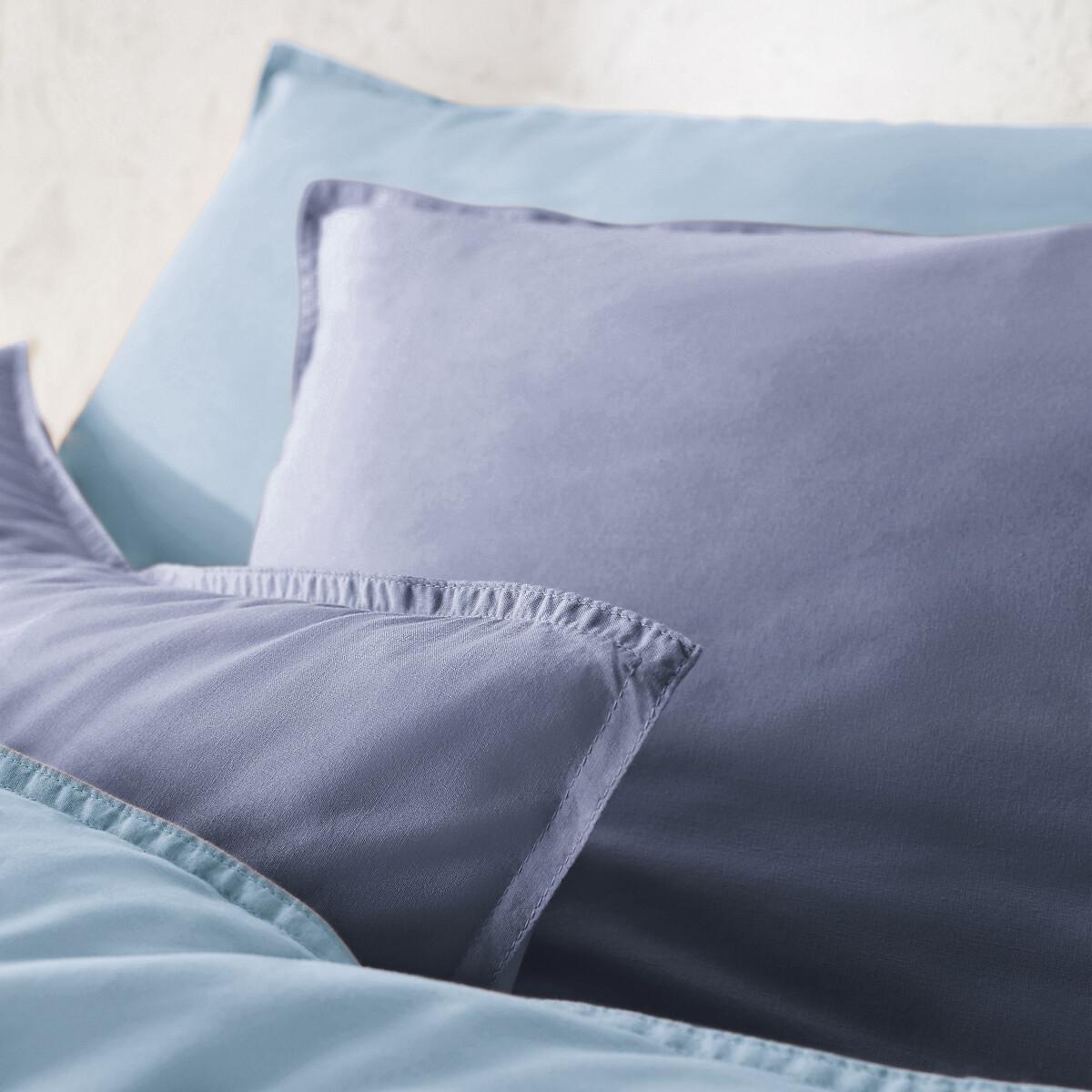 La Redoute Intérieurs Scenario Copripiumino tinta unita in cotone lavato  