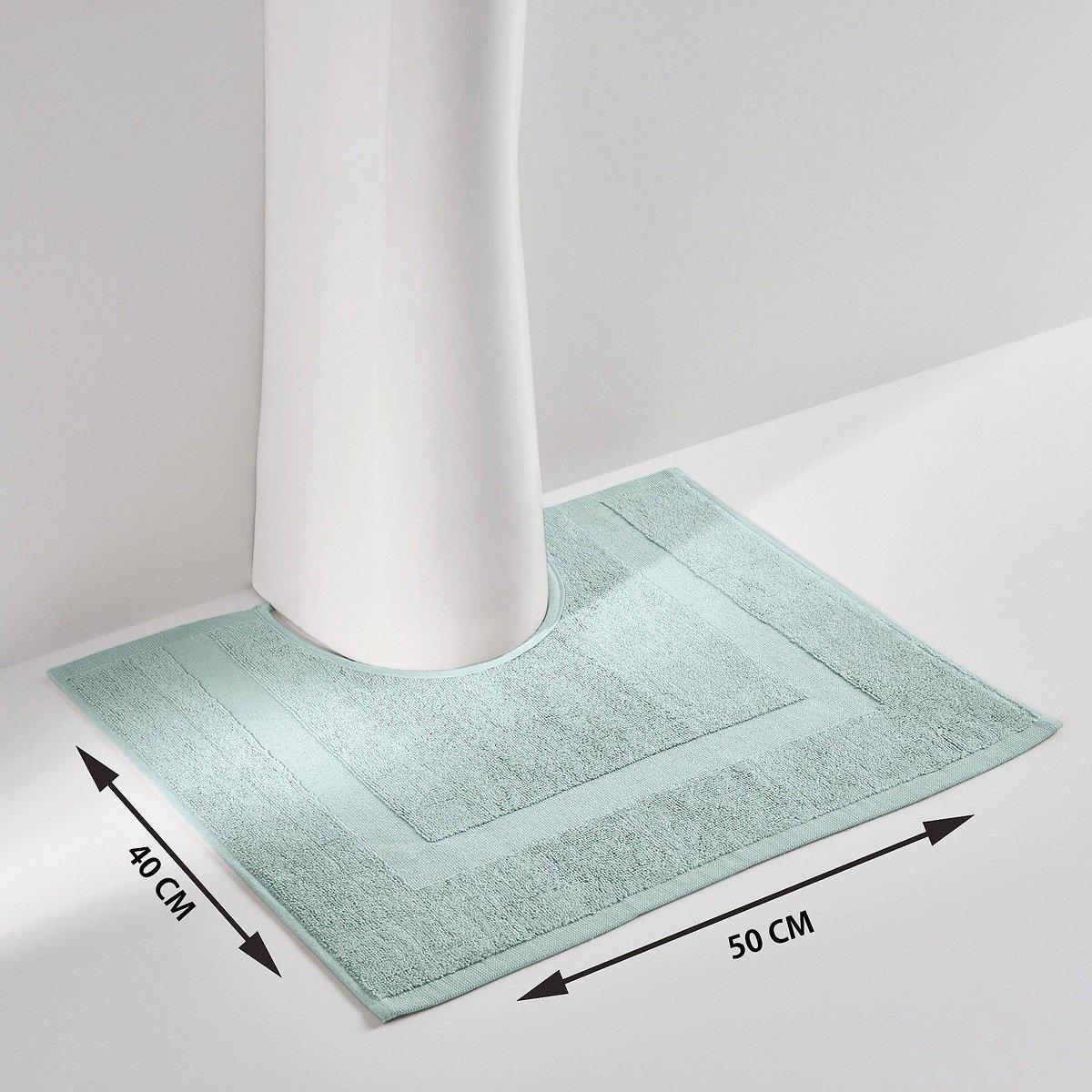 La Redoute Intérieurs Tapis de bain uni éponge 700 g/m²  