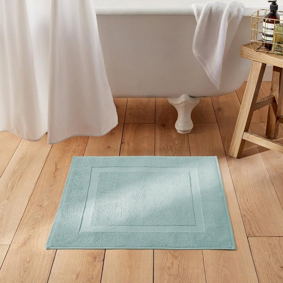 Tapis de bain uni éponge 700 g/m²