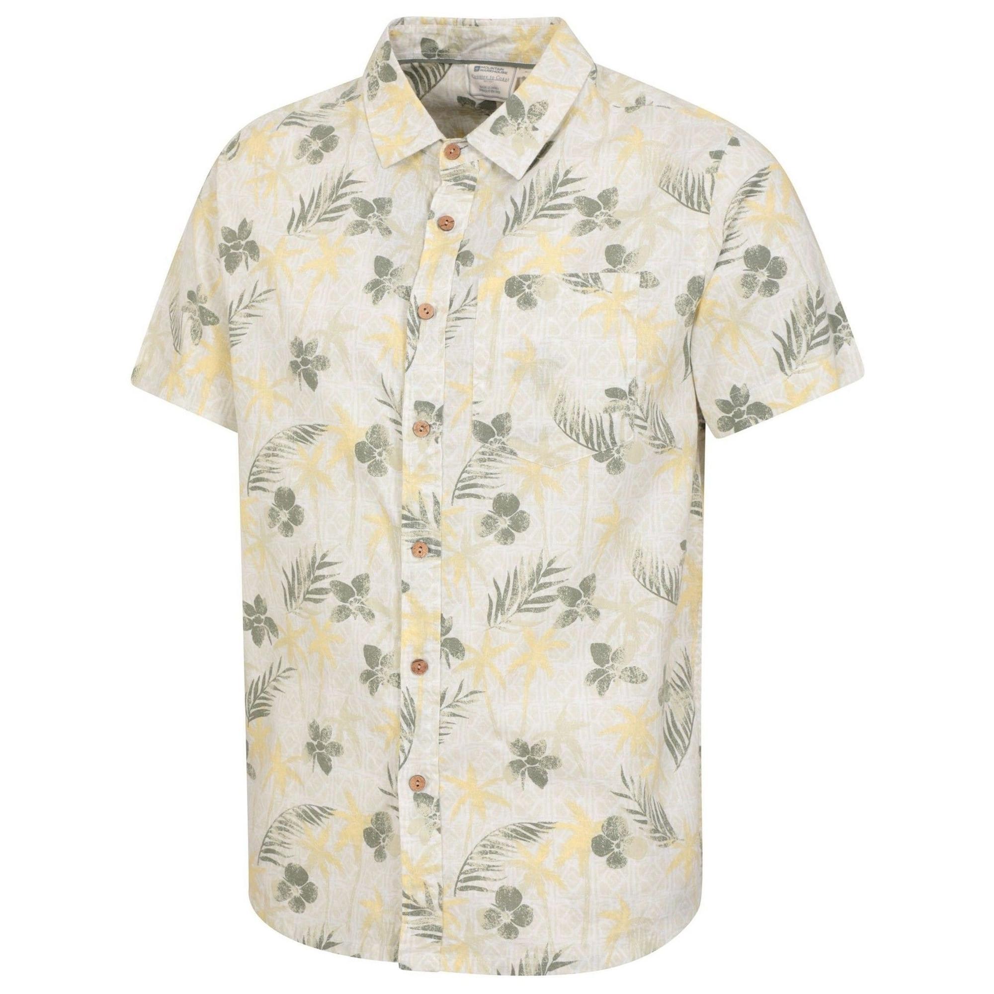 Mountain Warehouse Kurzärmliges Hemd mit Tropenmuster  