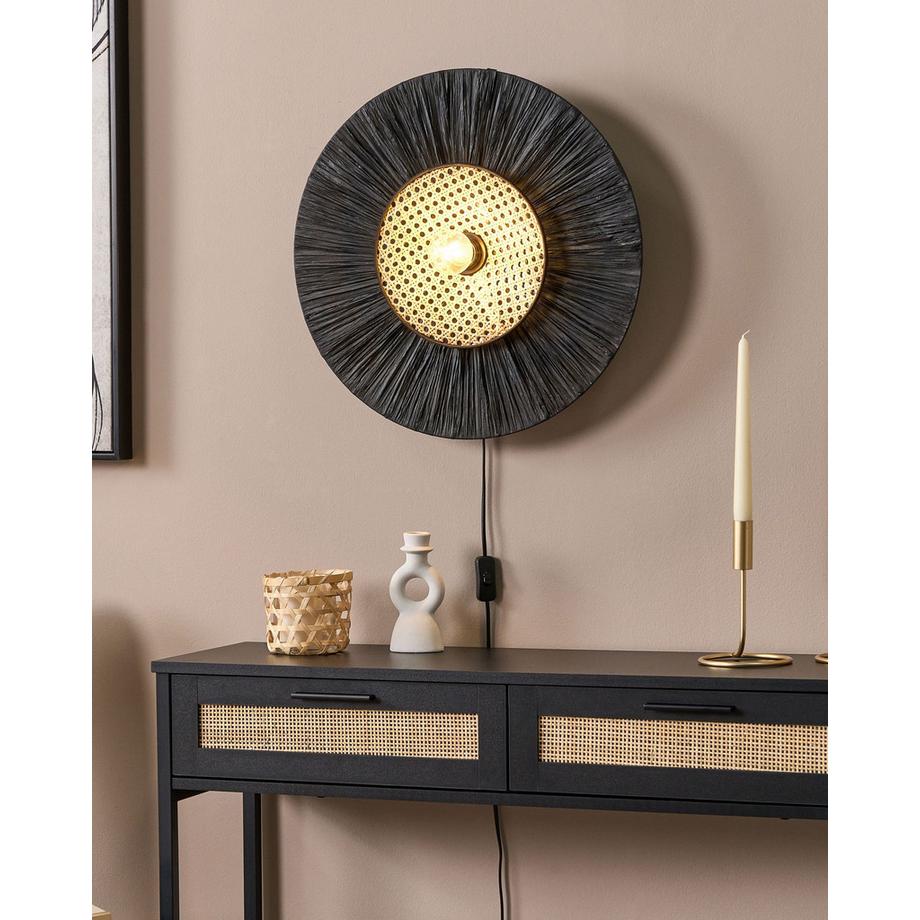 Beliani Lampe murale en Papier  YAAPI  