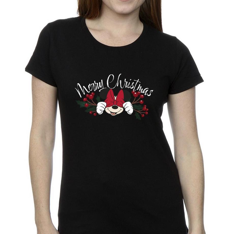 Disney Minnie Mouse Merry Christmas T-Shirt  