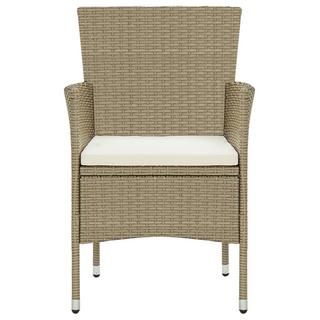 VidaXL Gartenstuhl poly-rattan  