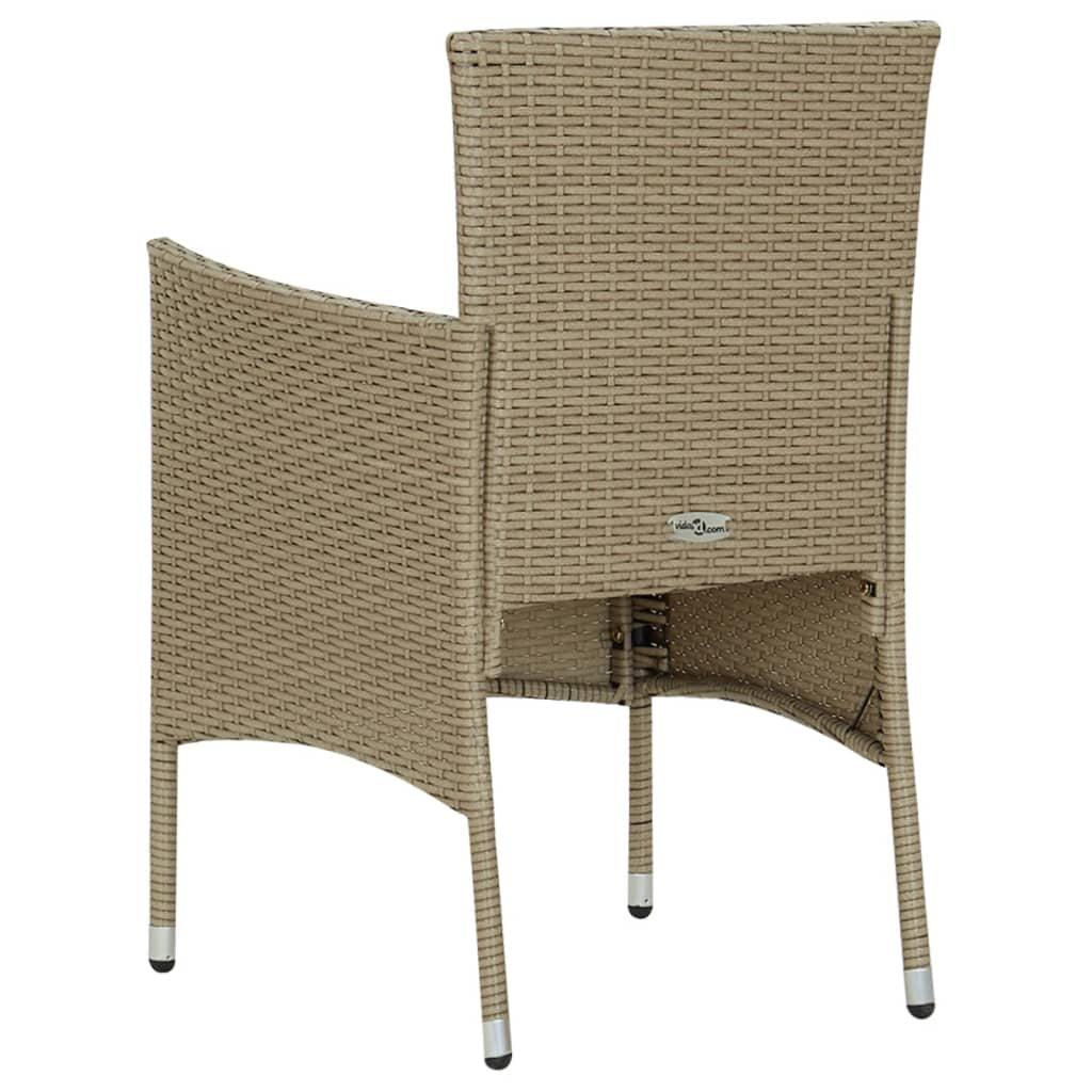 VidaXL Gartenstuhl poly-rattan  