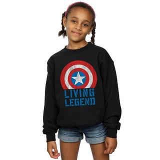 MARVEL  Captain America Living Legend Sweatshirt 