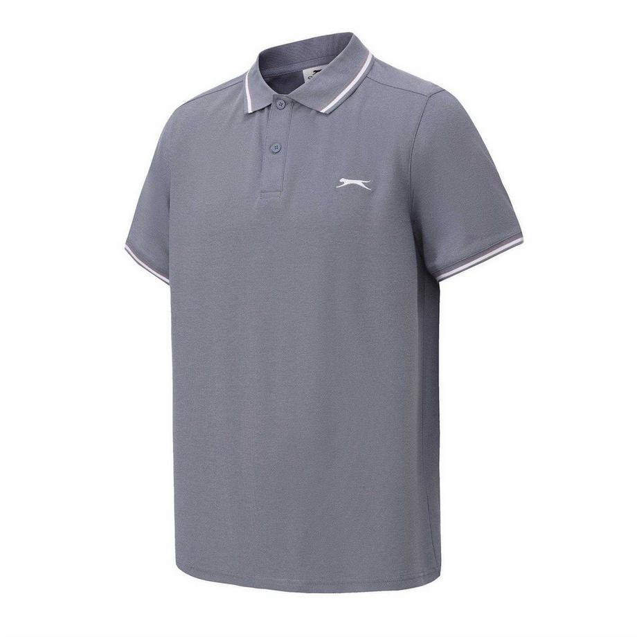 Slazenger  Polo Motiftyle Rayure Contrastée Sur Bord 