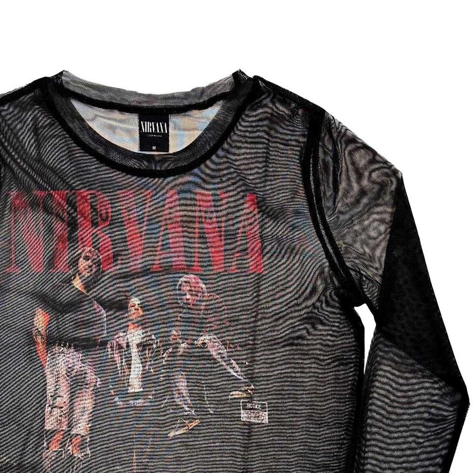 Nirvana Haut In Utero Manches Longues Maille  