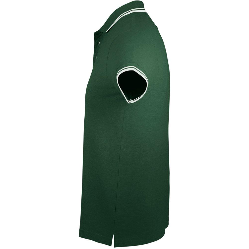 SOLS Pasadena Tipped Kurzarm Pique Polo  