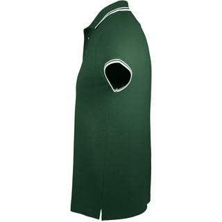 SOLS Pasadena Tipped Kurzarm Pique Polo  