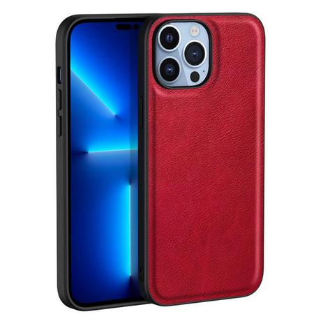 Cover-Discount  iPhone 15 Pro - Retro Schutzhülle Mit Kunstleder 