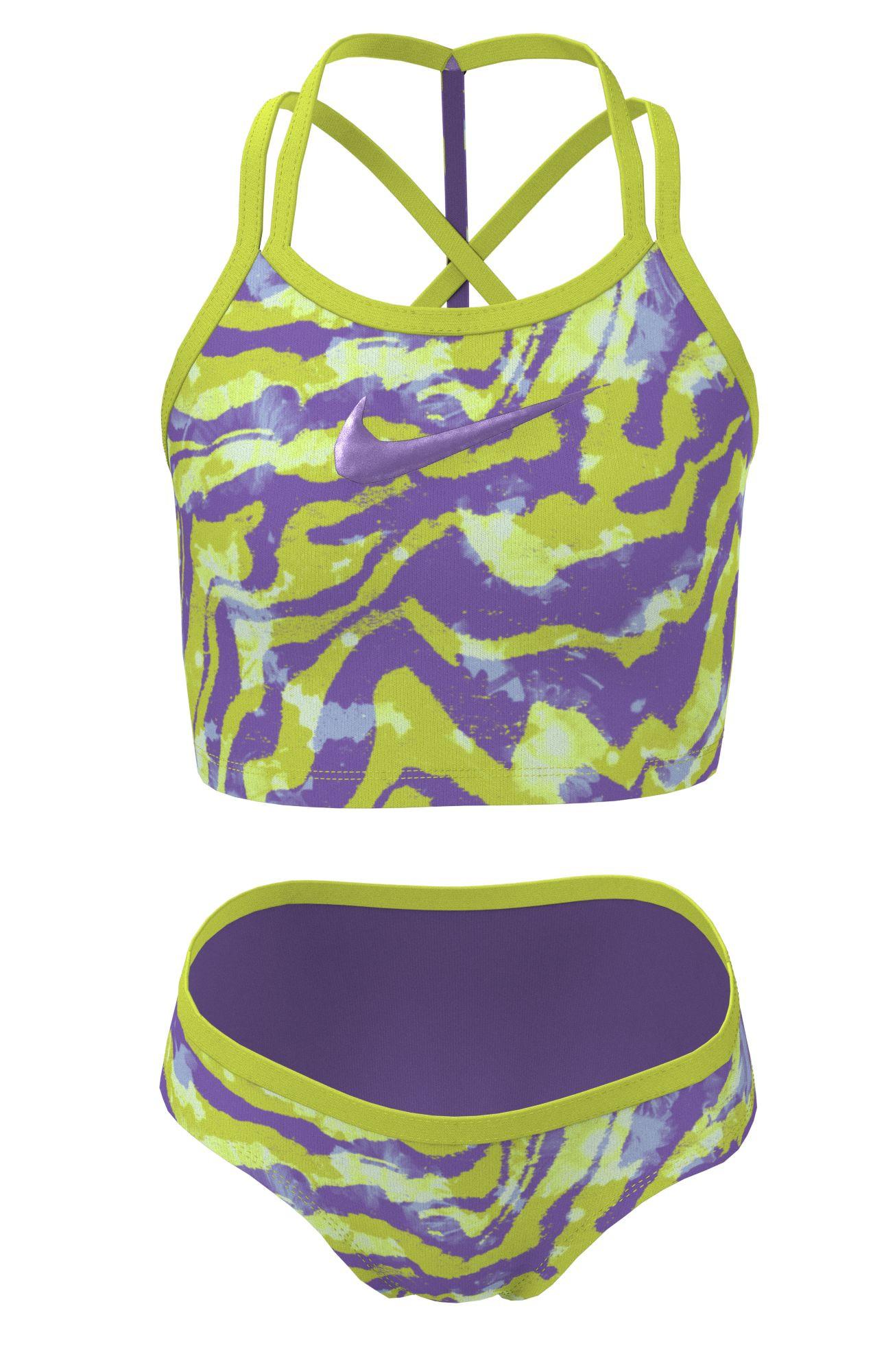 NIKE  NIKE WATERCOLOR T-CROSSBACK MIDKINI 