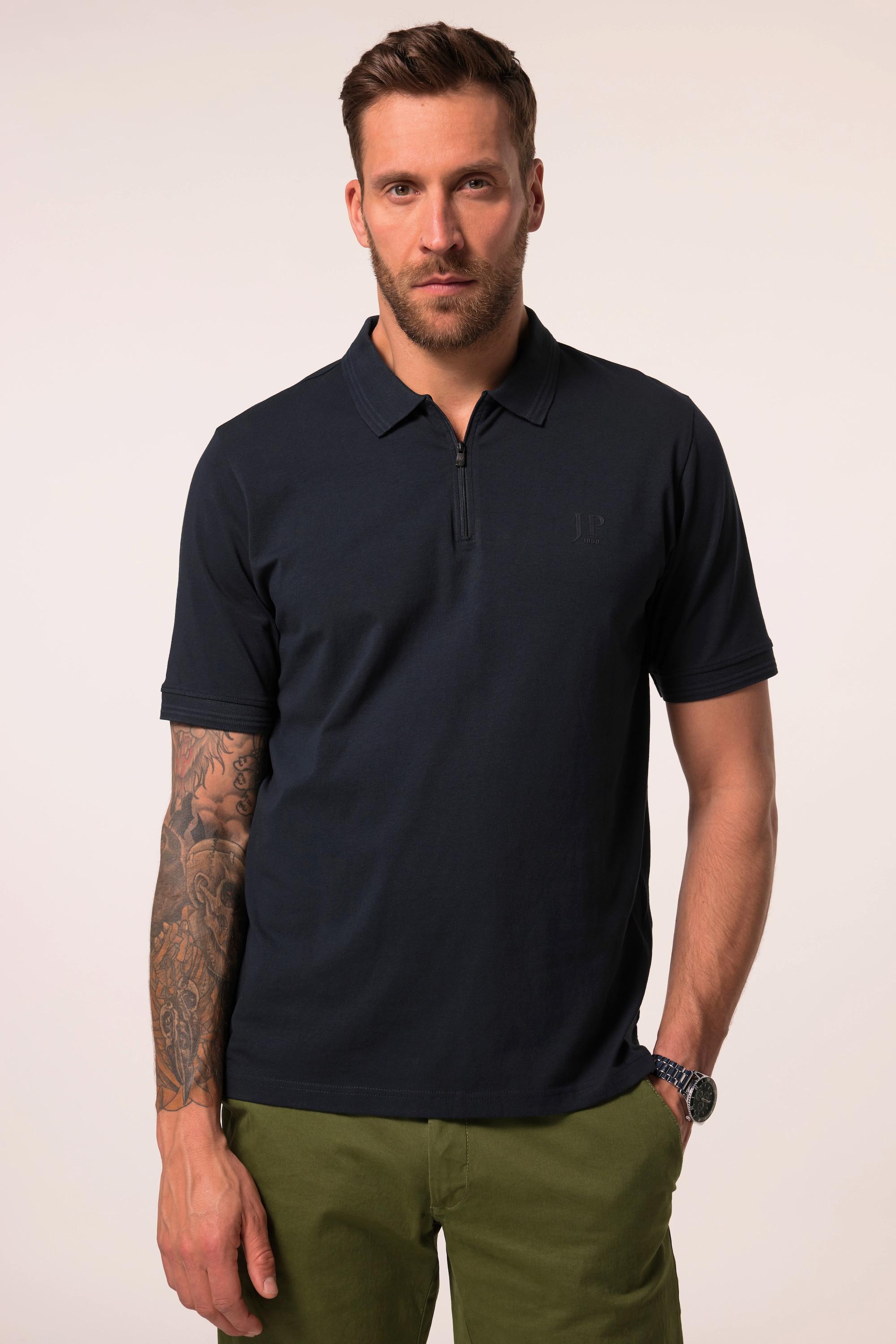 JP1880 FLEXNAMIC Halbarm Zipper Polo  