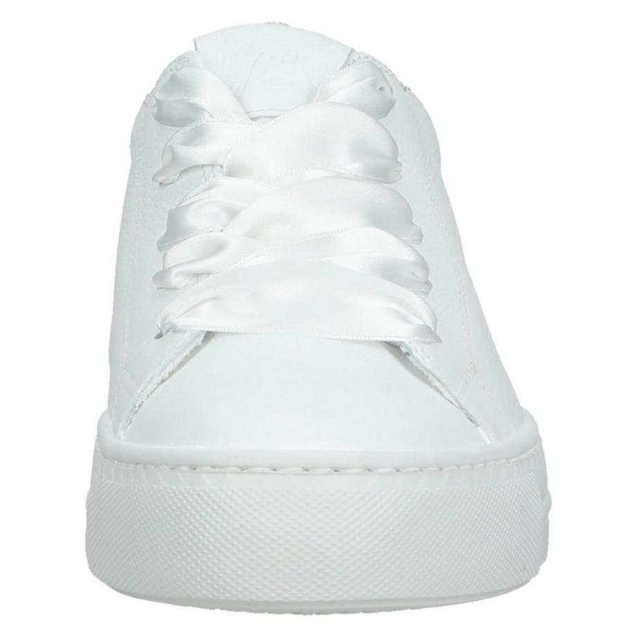 Paul Green Low Top Sneaker mit floralem Fersendetail  