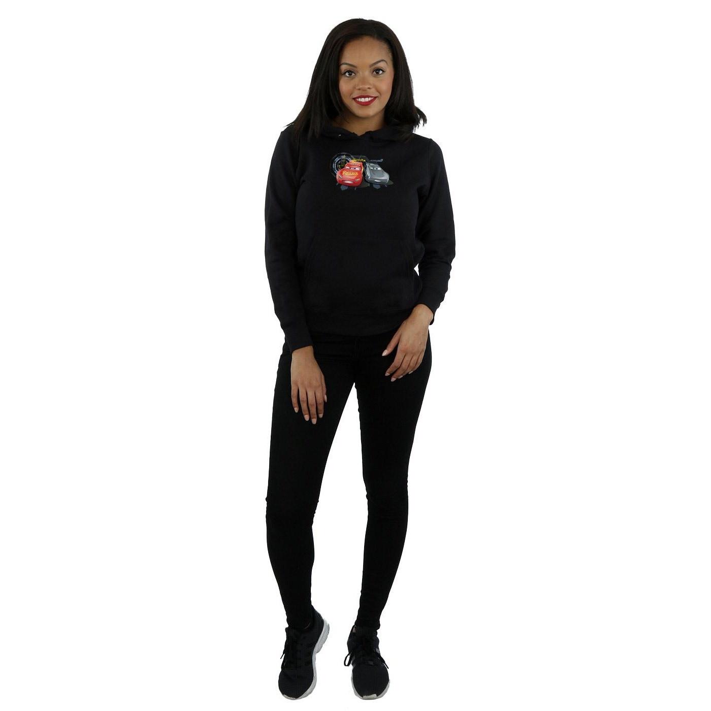 Disney Cars Lightning Vs Storm Felpa con Cappuccio  