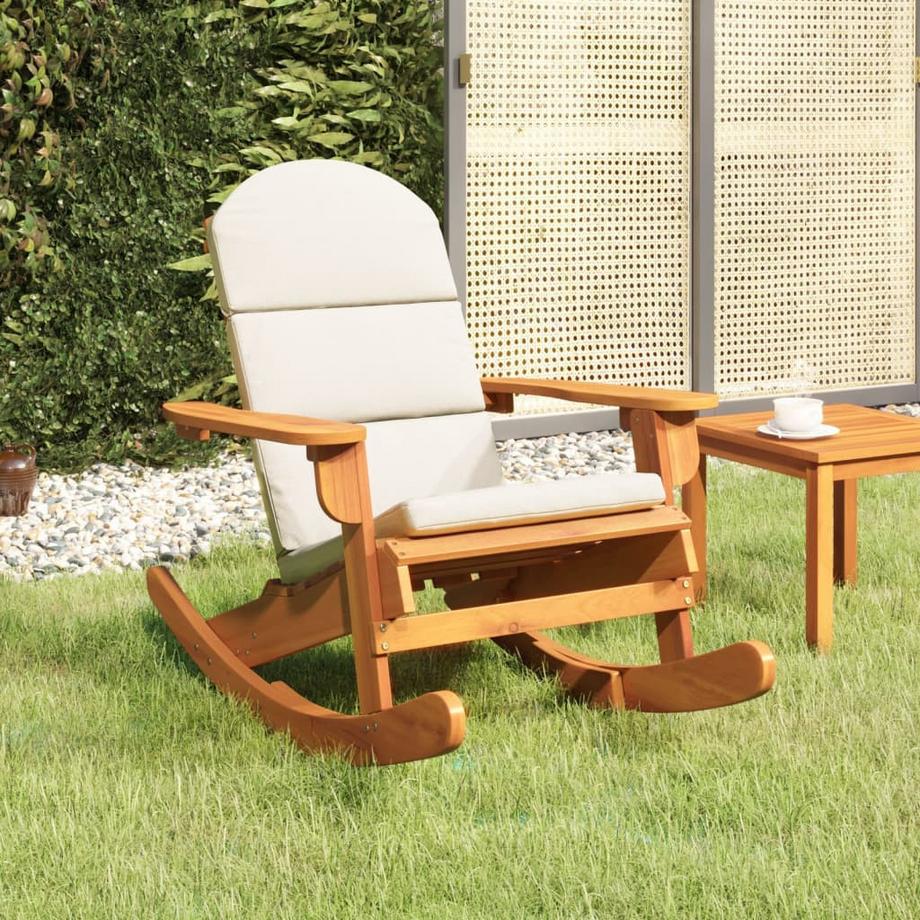 VidaXL Schaukelstuhl akazienholz  