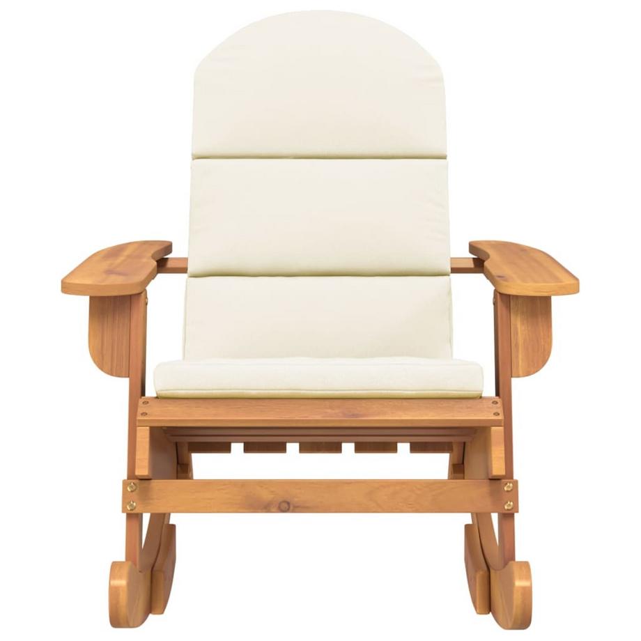 VidaXL Schaukelstuhl akazienholz  