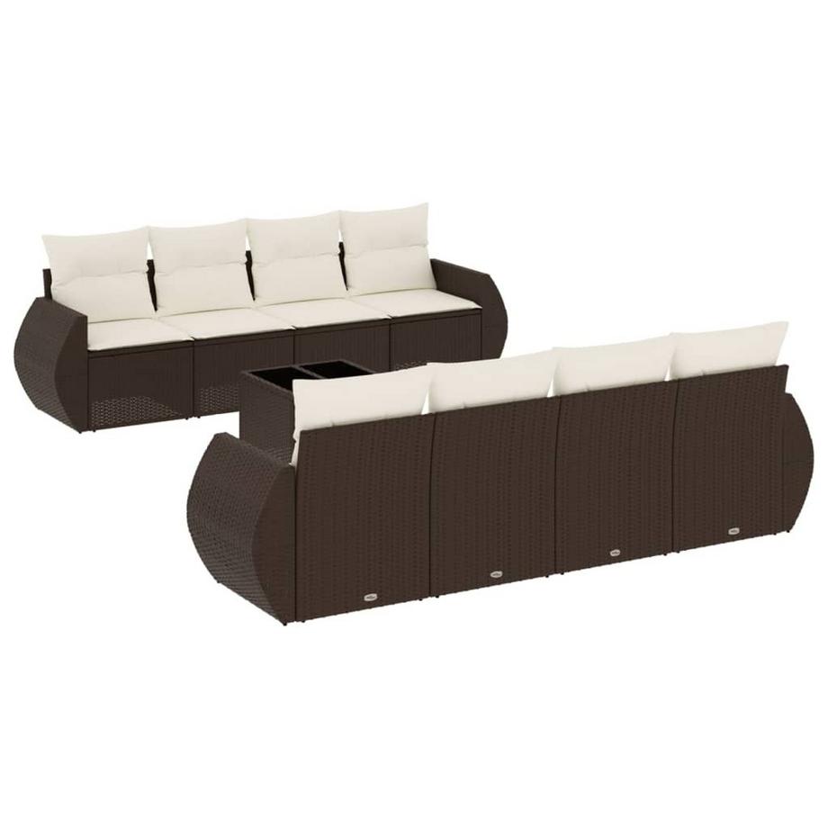 Garten sofagarnitur poly-rattan