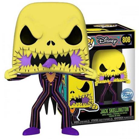 Funko  Funko POP! TNBC: Scary Face Jack (808) EXM BLKLT (fk2) 