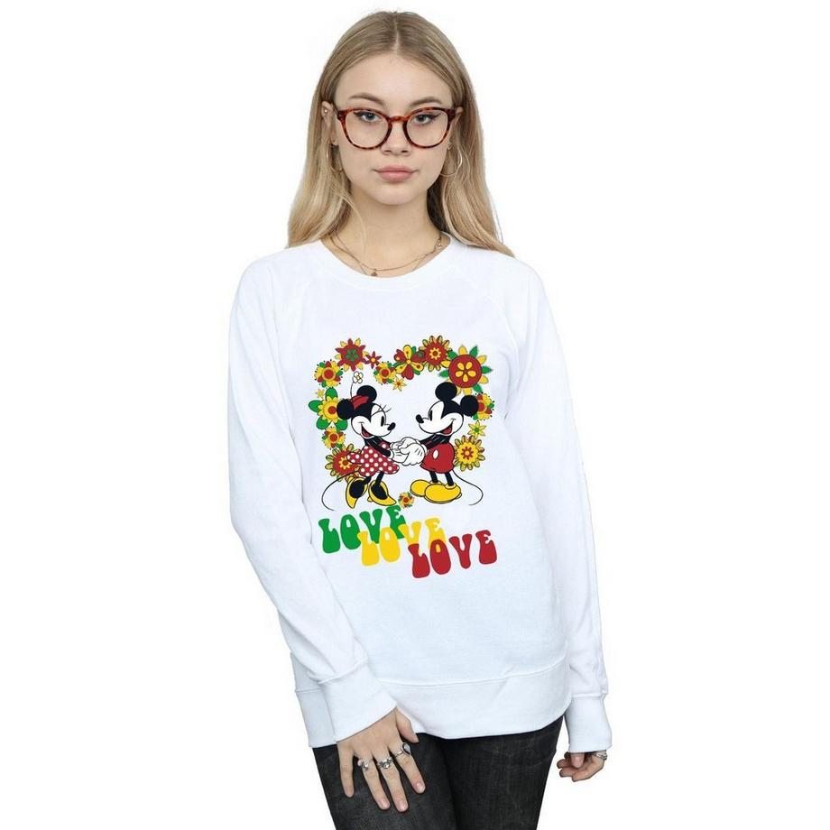Disney Hippie Love Sweatshirt  